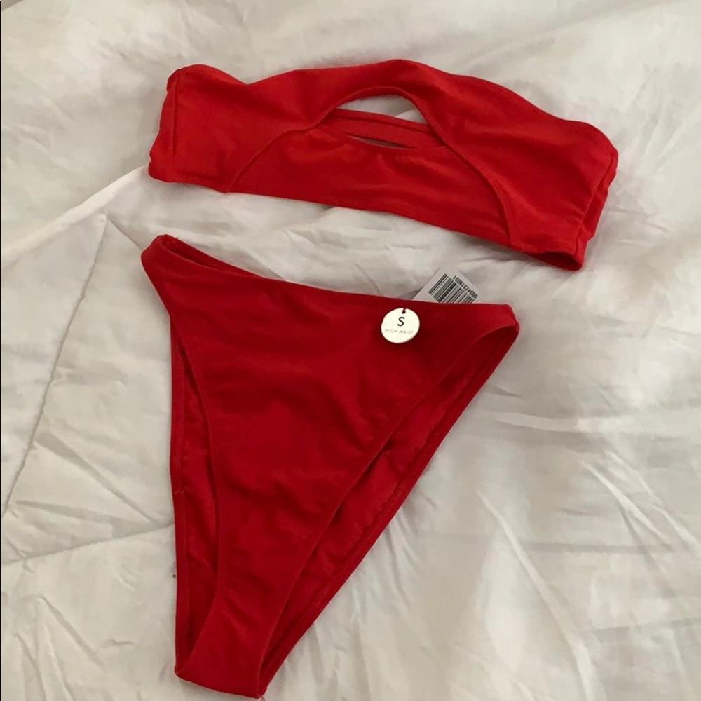 3 for $14 bundle - Forever 21 red swim suit set